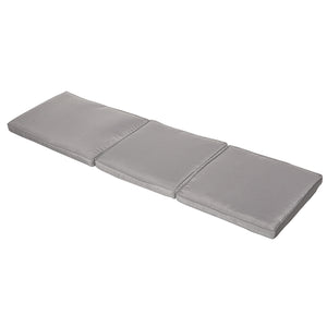 Bain de soleil transat grand confort - dossier inclinable 5 positions roulettes - matelas déhoussable inclus - résine tressée grise