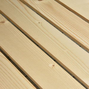 Jardinière sur Pieds - Potager sur roulettes - étagère, Inserts d'irrigation, Feutre de Drainage Inclus - Bois Massif Sapin