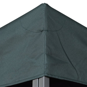 Toit de Rechange pour Pavillon de Jardin en Métal Partyzelt Polyester 3x3m Gris Anthracite