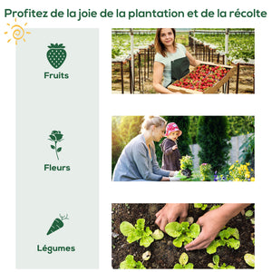 Serre de jardin PE avec étagères 4 niveaux, serre de balcon, bâche renforcée 130 g/m², châssis en acier, porte zippée enroulable, pour légumes plantes fleurs, 80 x 49 x 160 cm, vert