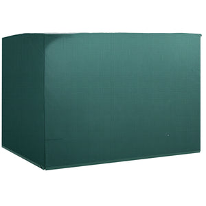Housse de Protection balancelle de Jardin bâche étanche dim. 2,15L x 1,55l x 1,5H m PE Vert