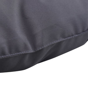 Coussin Matelas Assise Dossier pour Banc de Jardin balancelle canapé 2 Places Grand Confort 132 x 110 x 10 cm Gris