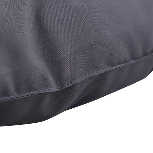 Coussin Matelas Assise Dossier pour Banc de Jardin balancelle canapé 2 Places Grand Confort 132 x 110 x 10 cm Gris