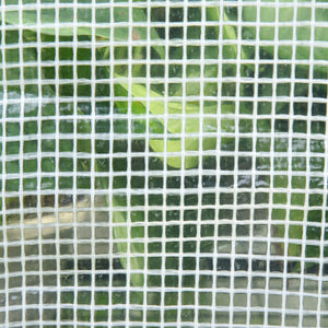 Serre de Jardin Tunnel 6 m² 3L x 2l x 1,9H m Acier galvanisé renforcé diamètre 2,4 cm + PE Haute densité fenêtres Porte Blanc